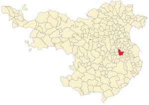 Situación de Foixá en la provincia de Gerona.