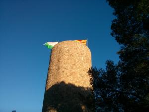 Réplica moderna de la torre del homenaje del Castillo de San Juan de Lloret de Mar