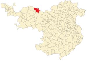 Situación de Molló en la provincia de Gerona