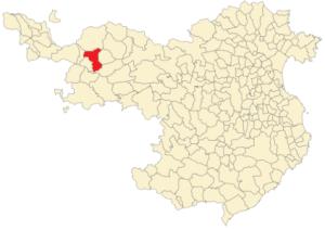 Situación de Ribas de Freser en la provincia de Gerona