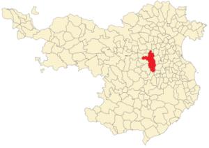 Situación de Vilademuls en la provincia de Gerona.