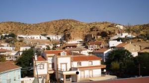 Vista de la localidad de Los Baños, en Cortes y Graena