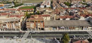 Vista aérea del barrio de Villasol, en Maracena