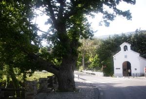 La ermita de la Virgen de las Angustias, en Pórtugos