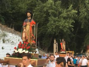 Procesión de San Roque y San Antón