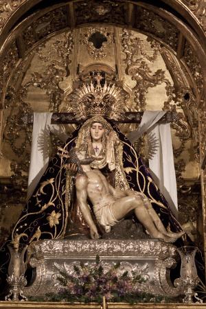 Imagen de Nuestra Señora de las Angustias, patrona de Ayamonte.