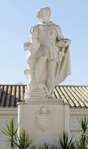 Estatua de Martín A. Pinzón.