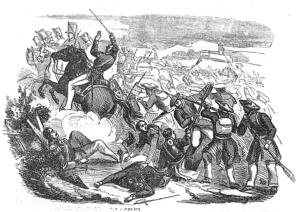 Batalla de Huesca (1837) durante la Primera Guerra Carlista