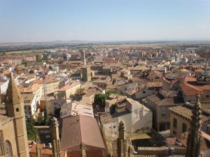 La Huesca actual desde la catedral