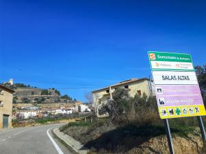 Ubicación de Salas Altas en España.