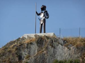 Escultura de un guerrero íbero