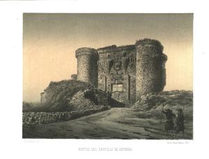 El castillo de los marqueses en 1857