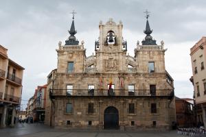 Ubicación de Astorga en España.