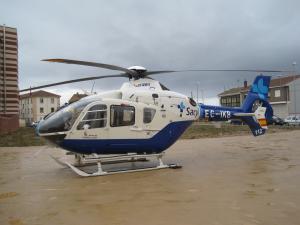 Helicóptero del Sacyl
