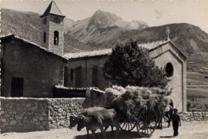 Iglesia de Gósol en 1960.