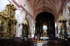 Interior de la iglesia parroquial de Nuestra Señora del Sagrario.