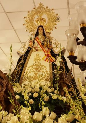 Imagen de la Virgen de los Remedios, patrona de Alcorcón