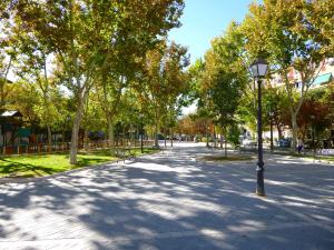 Parque de Abastos, en el lugar que ocupó la antigua plaza de Abastos