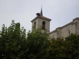 Vista lateral de la iglesia de Nuestra Señora de la Asunción