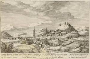 Vista de Vélez a inicios del siglo XVIII