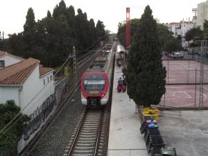 En Torremolinos se encuentran cinco estaciones del tren de Cercanías Málaga 