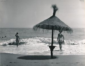 Playa de Torremolinos en 1961