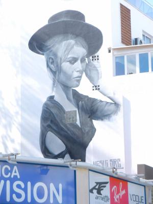 Mural de Brigitte Bardot 