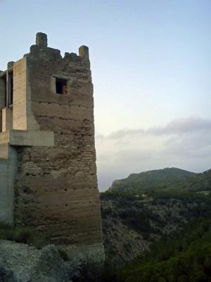 Torre del castillo de Pliego.