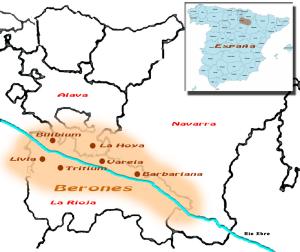 Mapa territorio Berón