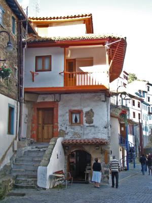 Casa tradicional en Cudillero.