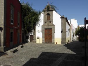 Ermita y plaza de San Antonio Abad, donde rezó Colón, en Las Palmas de Gran Canaria, España