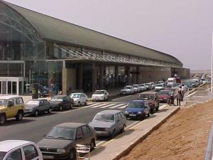 Terminal de pasajeros del Aeropuerto de Fuerteventura.