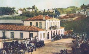 Primera estación de Vigo, siglo XIX