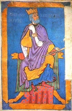 El rey Alfonso VI de León repobló definitivamente la ciudad en el año 1085, encomendando la dirección de este proceso de repoblación a su yerno Raimundo de Borgoña.