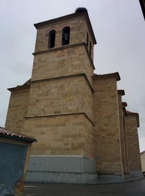 Torre de la iglesia de San Silvestre.