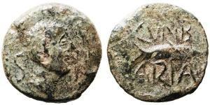 Semis romano acuñado en Cunbaria