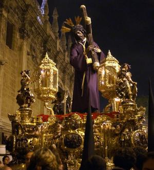 El Gran Poder de Sevilla, una de las imágenes más conocidas de la Semana Santa de Sevilla