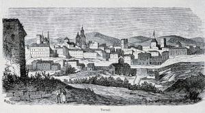 Teruel en la Crónica de la provincia de Teruel (1866) de Pedro Pruneda