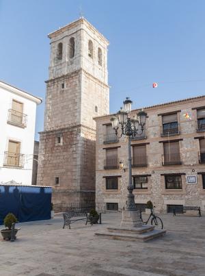 Ubicación de Corral de Almaguer en España.