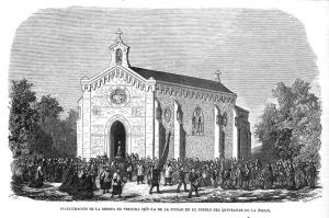 Inauguración de la ermita de Nuestra Señora de la Piedad (El Museo Universal, 1865)