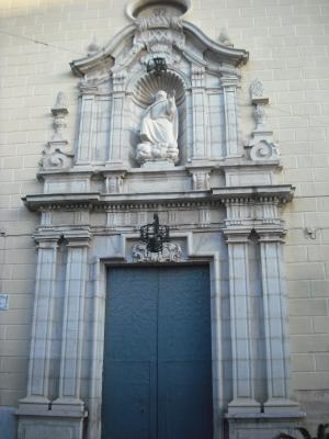 Puerta de la iglesia de la Asunción