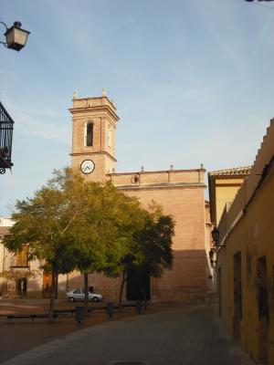 Iglesia parroquial de Alfara.