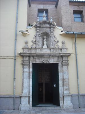 Puerta de la Iglesia de San Jaime.
