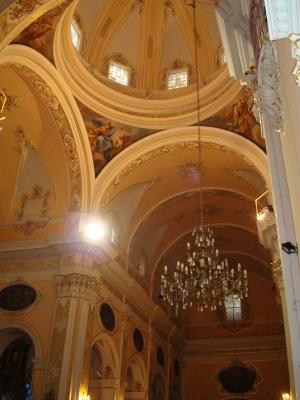 Interior de la Iglesia de Pedralba