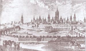 La ciudad de Valencia vista desde el convento de San Pío V 