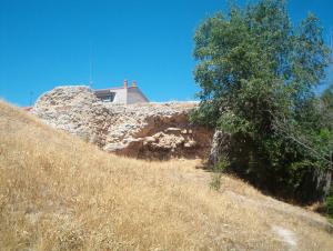 Ruinas del antiguo castillo de Alaejos