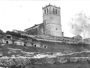 Vista de la iglesia, principios siglo XX