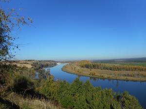 El río Duero, visto desde el mirador de la Muela
