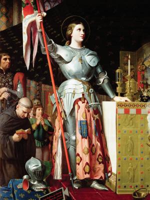 Juana de Arco, «la Pucelle», ha inspirado la leyenda de la aparición del término Pucela