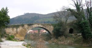 Puente del Diablo, río Cadagua 